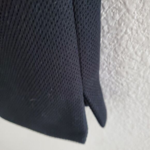 BCBGMaxAzria Pants XS Black Pique Knit Pull On Slim Straight Business Casual - Picture 9 of 11